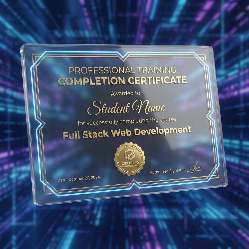 Certificate Mockup